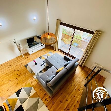 קרקסון Loft Cocon Climatise - Imprenable Vue Sur Le Chateau Comtal מראה חיצוני תמונה