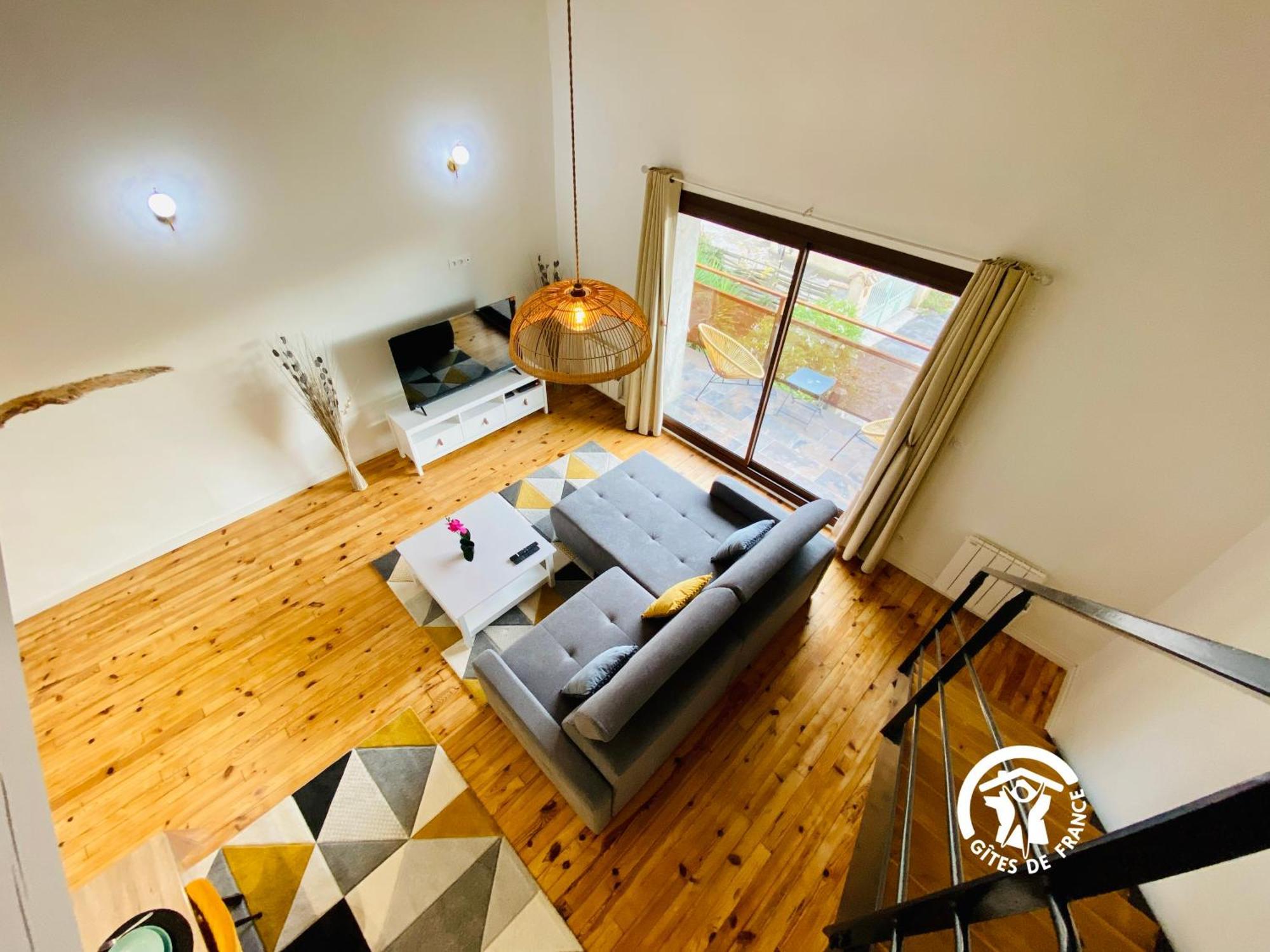 קרקסון Loft Cocon Climatise - Imprenable Vue Sur Le Chateau Comtal מראה חיצוני תמונה